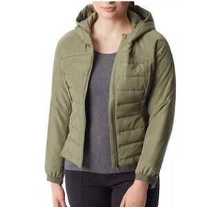 Bass Outdoor Women's Hooded Long-Sleeve Zip-Front Jacket Medium EK 11